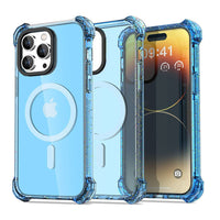 Bounce Impact Clear Shockproof Magnetic Cover Case
