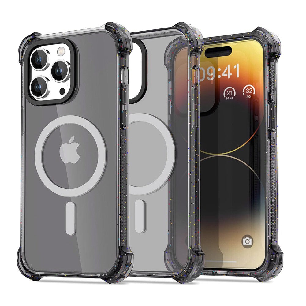 Bounce Impact Clear Shockproof Magnetic Cover Case