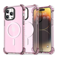 Bounce Impact Clear Shockproof Magnetic Cover Case
