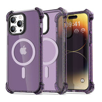 Bounce Impact Clear Shockproof Magnetic Cover Case
