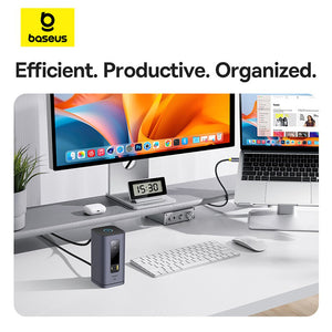 Baseus Spacemate Series 11-in-1 (MAC) Docking Station-Space Grey