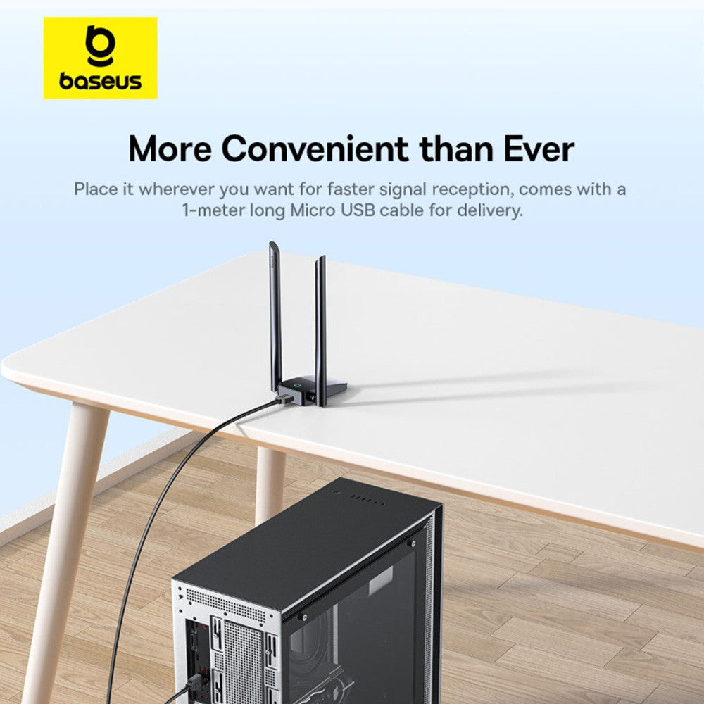 Baseus FastJoy Series WiFi Adapter 1300Mbps description image 3