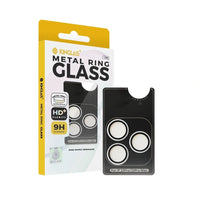 Kinglas Metal Ring HD Tempered Glass Camera Lens Protector Film for iPhone 18 Pro / 18 Pro Max
