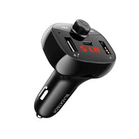 BLACKTECH BL-DE2 50W 1C 2A QC3.0 PD Car Wireless MP3 FM Transmitter Charger - Black
