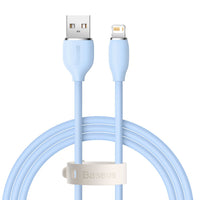 Baseus Jelly Liquid Silica Gel Fast Charging Data Cable USB to iP 2.4A 1.2m
