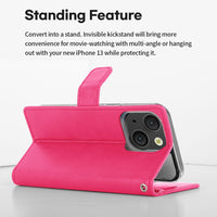 iPhone 17 Pro Max Mercury Blue Moon Diary Case With Magnetic Ring
