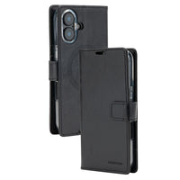 iPhone 17 Mercury Blue Moon Diary Case With Magnetic Ring
