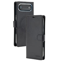 iPhone 17 Air Mercury Blue Moon Diary Case With Magnetic Ring
