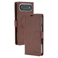 iPhone 17 Air Mercury Blue Moon Diary Case With Magnetic Ring

