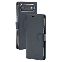 iPhone 17 Air Mercury Blue Moon Diary Case With Magnetic Ring
