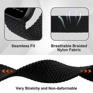 REDEFINE Braided Stretchy Adjustable Watch Band for Apple Watch 42mm / 44mm / 45mm / 49mm