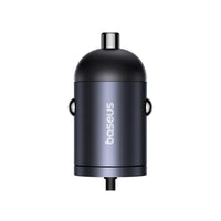 Baseus Tiny Star Mini Car Charger C+C 30W-Cosmic Black
