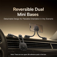 Baseus PrimeTrip C03s Magnetic Car Mount (Stick-on Type)-Cosmic Black