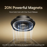 Baseus PrimeTrip C03s Magnetic Car Mount (Stick-on Type)-Cosmic Black
