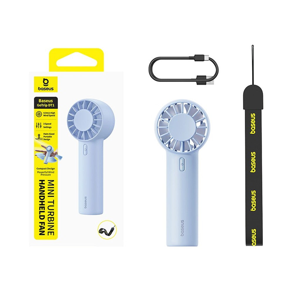 Baseus GoTrip DT1 Mini Turbine Handheld Fan | Goodstuff Australia