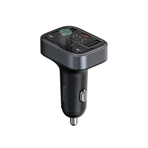 Baseus S-09 Pro Series Car FM Transmitter-Cluster Black