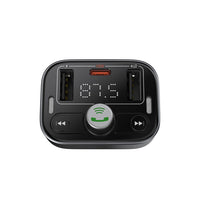 Baseus S-09 Pro Series Car FM Transmitter-Cluster Black
