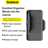 Baseus T-Space Series 2-in-1 Storage Compartment for ETC
