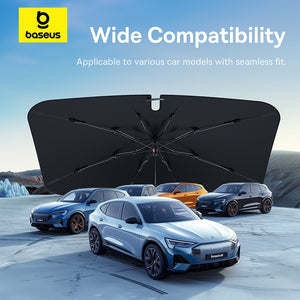 Baseus CoolRide Series Windshield Sunshade Umbrella-Cluster Black