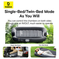 Baseus T-Space Series Cloud-Soft Air Mattress for Tesla Model Y-Lunar Grey
