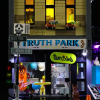 FunWhole F9051 American Street: Skateboard Shop with 1573 Pieces
