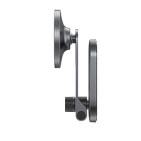 Baseus T-Space Series Folding Metal Car Mount Magnetic Phone Holder-Frost Silver
