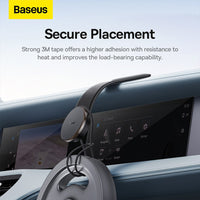 Baseus C02 Pro Series Magnetic Wireless Charging Car Mount-Cluster Black
