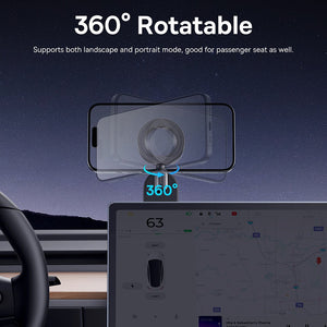 Baseus C02 Go Series Magnetic Car Phone Mount-Cluster Black