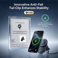 Baseus PrimeTrip VC1 Pro Magnetic Wireless Charging Car Mount Qi2 Air Vent Version-Cosmic Black
