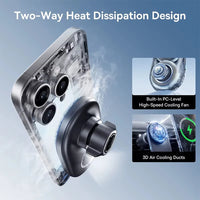 Baseus PrimeTrip VC1 Pro Magnetic Wireless Charging Car Mount Qi2 Air Vent Version-Cosmic Black
