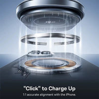 Baseus PrimeTrip VC1 Pro Magnetic Wireless Charging Car Mount Qi2 Air Vent Version-Cosmic Black
