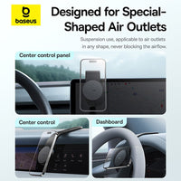 Baseus PrimeTrip C02 Air Magnetic Car Mount Stick-Cluster Black