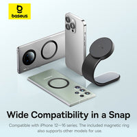 Baseus PrimeTrip C02 Air Magnetic Car Mount Stick-Cluster Black
