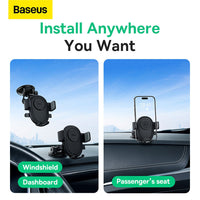 Baseus Ultra Control Lite Series Car Holder-Cluster Black
