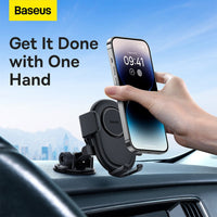 Baseus Ultra Control Lite Series Car Holder-Cluster Black
