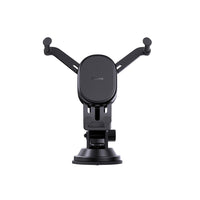 Baseus Stable Gravitational Wireless Charging Car Mount Pro 15W (Suction Cup Version)-Cluster Black
