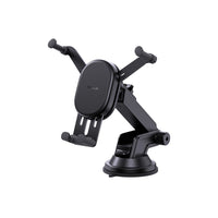 Baseus Stable Gravitational Wireless Charging Car Mount Pro 15W (Suction Cup Version)-Cluster Black
