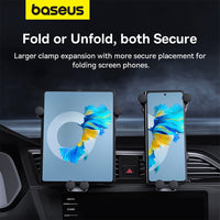 Baseus Ultra Control Mega Series Folding Screen Phone Car Mount-Cluster Black
