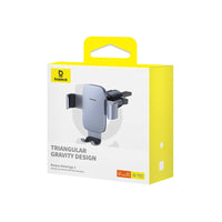 Baseus Metal Age 3 Gravity Car Mount (Air Vent Version) NEW-Dark Grey
