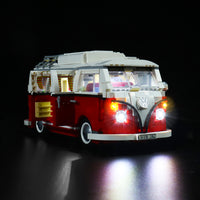 Brick Shine - GC Light Kit for LEGO® Volkswagen T1 Camper Van 10220
