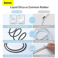 Baseus Jelly Liquid Silica Gel Fast Charging Data Cable USB to iP 2.4A 1.2m
