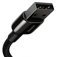 Baseus Tungsten Gold Fast Charging Data Cable USB to iP 2.4A 2m
