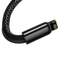 Baseus Tungsten Gold Fast Charging Data Cable USB to iP 2.4A 2m
