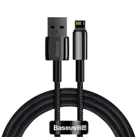 Baseus Tungsten Gold Fast Charging Data Cable USB to iP 2.4A 2m
