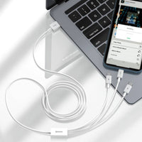 Baseus Superior Series Fast Charging Data Cable USB to Micro USB & Lightning & Type-C 3.5A 1.5m
