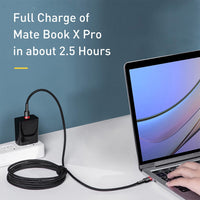 Baseus Cafule PD2.0 100W Flash Charging Type-C to Type-C Cable (20V 5A) 2m for 15 / 16 / 17 Series
