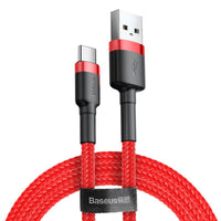 Baseus Cafule Cable USB For Type-C 2A 3m for iPhone 15 16 Series
