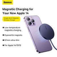 Baseus Simple Mini3 Magnetic Wireless Charger 15W
