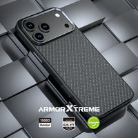 REDEFYNE Armor Xtreme Soft TPU+1500D Kevlar Case Cover With Magnetic Ring for iPhone 17 Pro / 18 Pro
