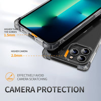 Anti-Shock Space Protective Clear Cover Case
